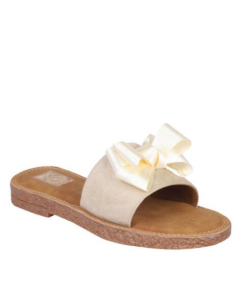 next cream sandals