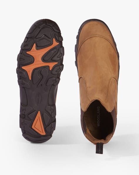 Buy Camel Brown Boots for Men by WOODLAND Online