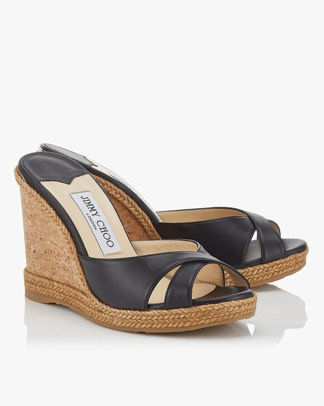 Jimmy Choo Patent Leather Wedge