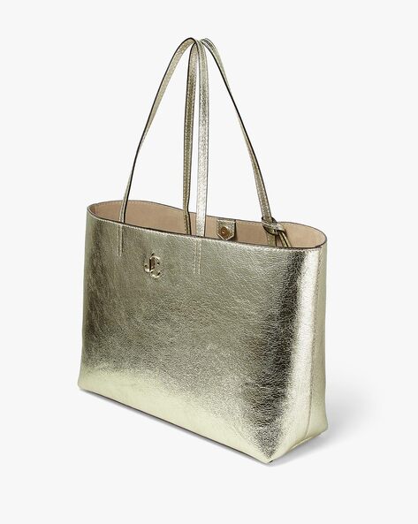 Metallic gold tote discount bag