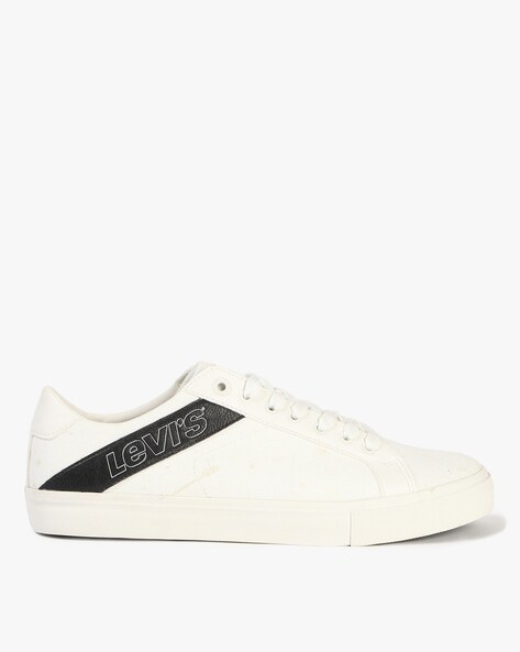 white levi sneakers