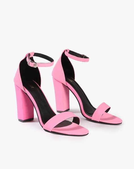 Chunky Heels with Ankle Loop (Image - 1)