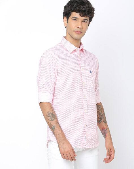 Pink Shirts for Men by U.S. Polo Assn 