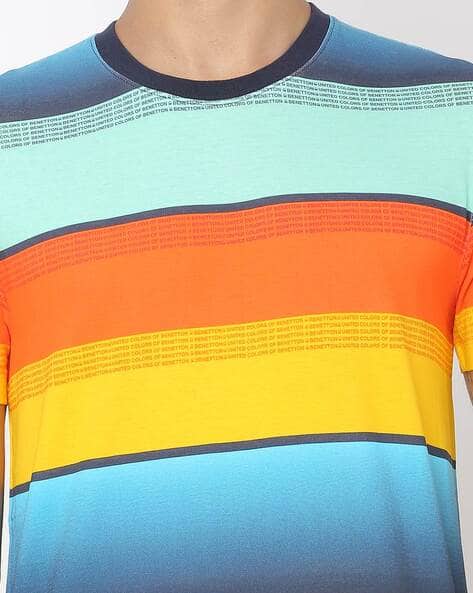 Striped Crew-Neck T-shirt (Image - 1)
