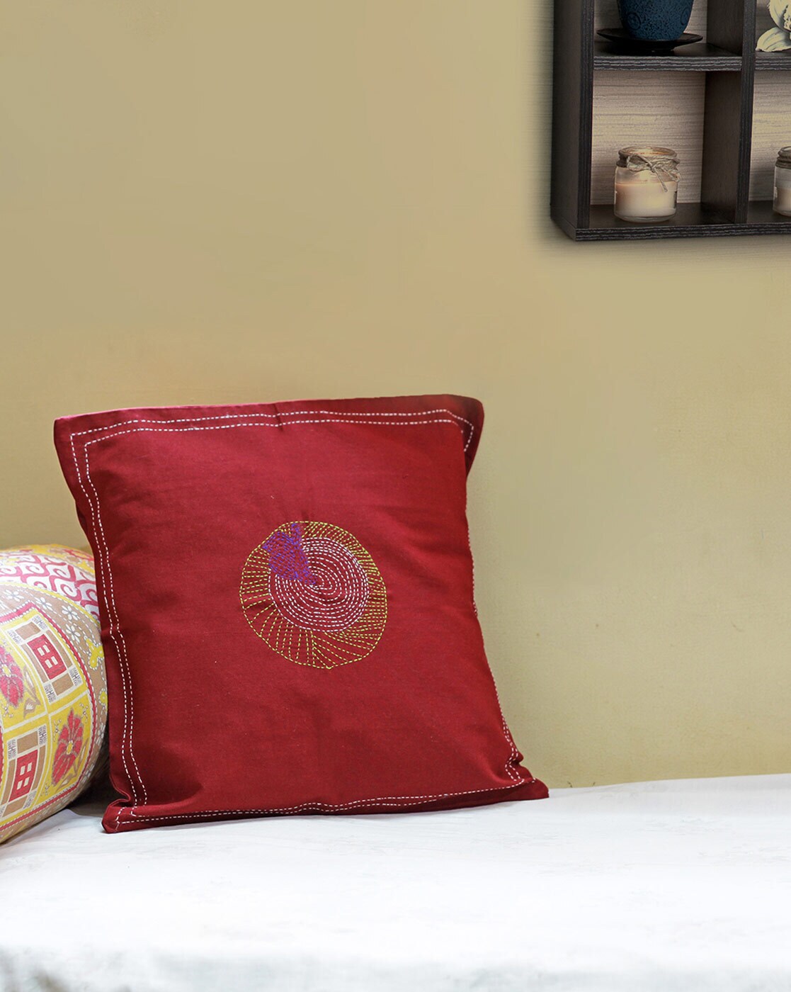 embroidered cushions online