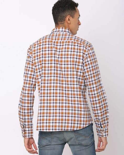 Checked Shirt with Patch Pocket (Image - 3)