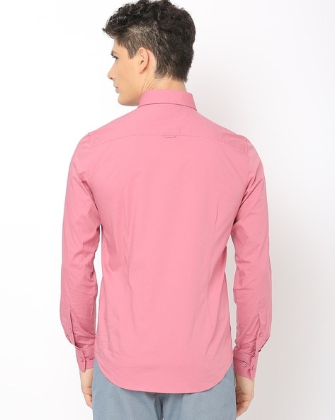 Buy Pink Shirts for Men by UNITED COLORS OF BENETTON Online