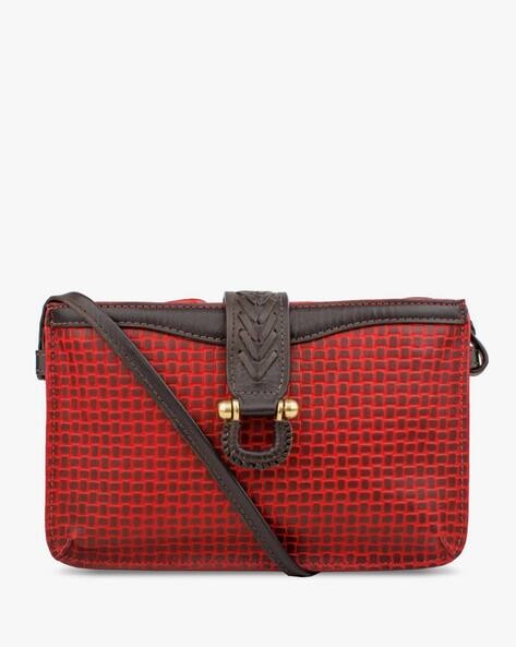 HIDESIGN Frieda W3 Embossed Clutch with Sling Strap