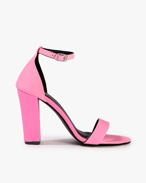 Chunky Heels with Ankle Loop (Image - 2)