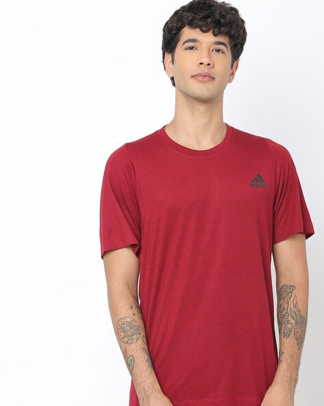 adidas maroon tshirt