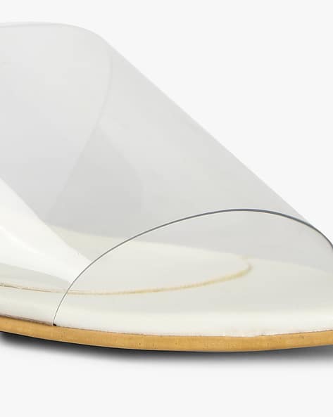 Chunky Heels with Clear Strap (Image - 2)