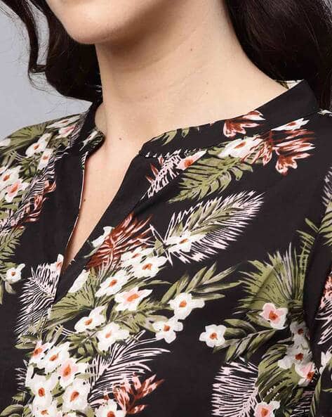 Floral A-line Dress (Image - 1)