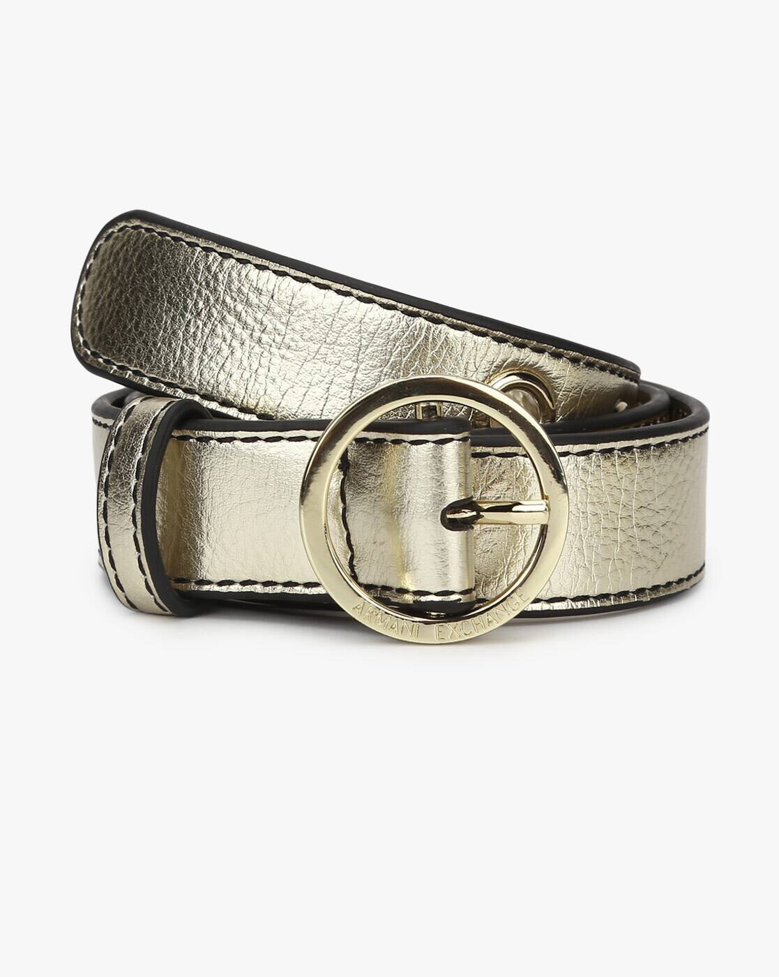 metallic belt online