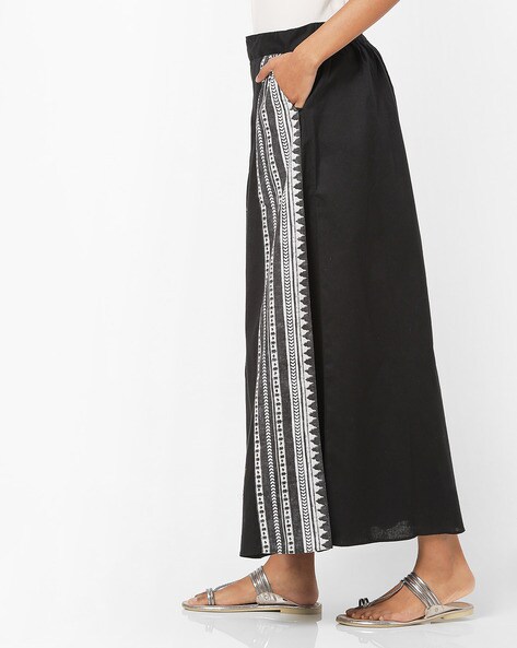 Palazzo Pants with Slip Pocket