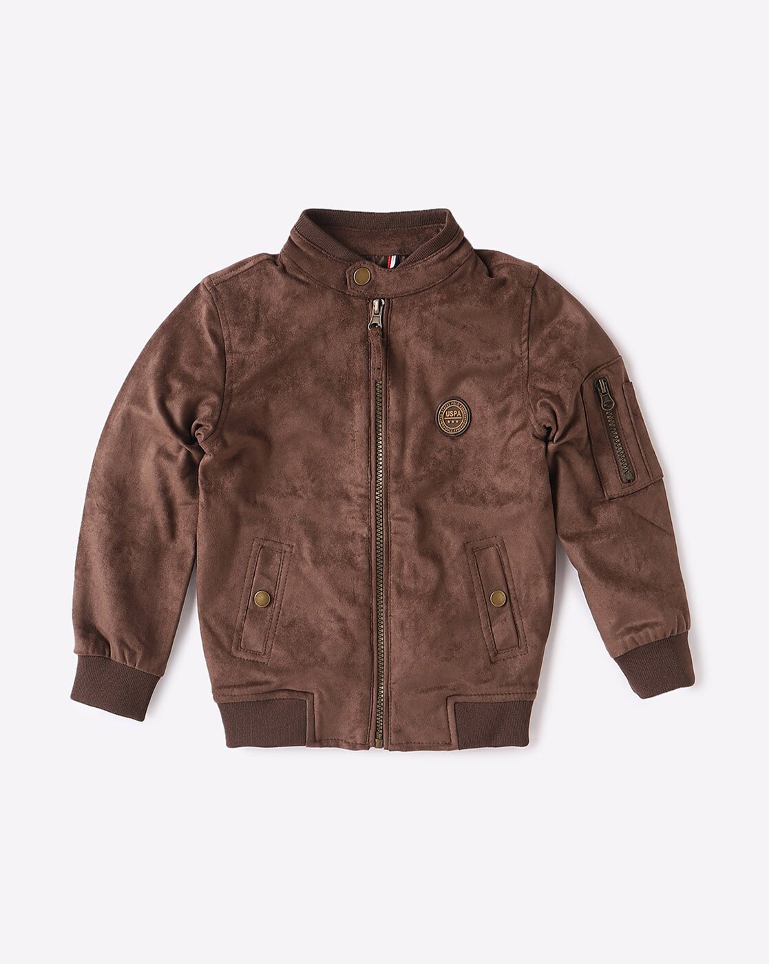 U.S. POLO ASSN. jackets : Buy U.S. POLO ASSN. Genuine Leather Panelled Biker  Jacket Online | Nykaa Fashion