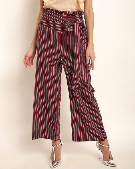 Rare Striped Cullotes with Insert Pockets