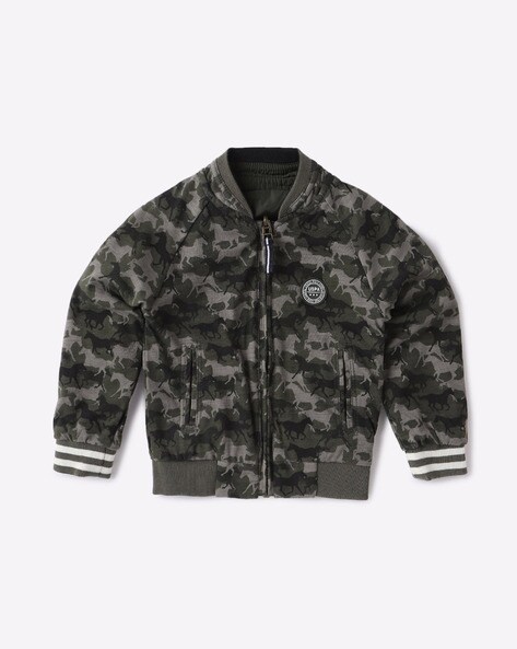 Hakata bay outlet bomber jacket