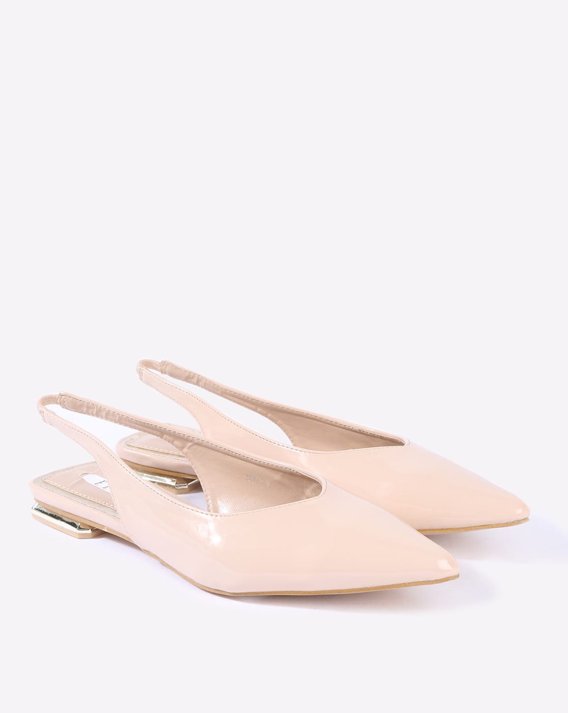 Pink flat clearance slingbacks