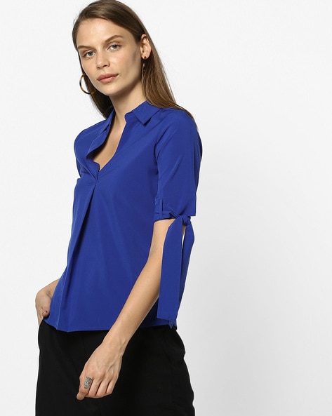 Buy Royal Blue Tops for Women by AND ...
