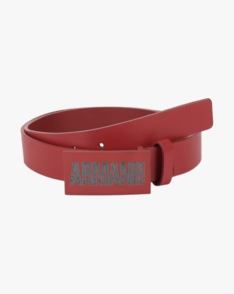 Buy Red Belts for Men by ARMANI EXCHANGE Online Ajio