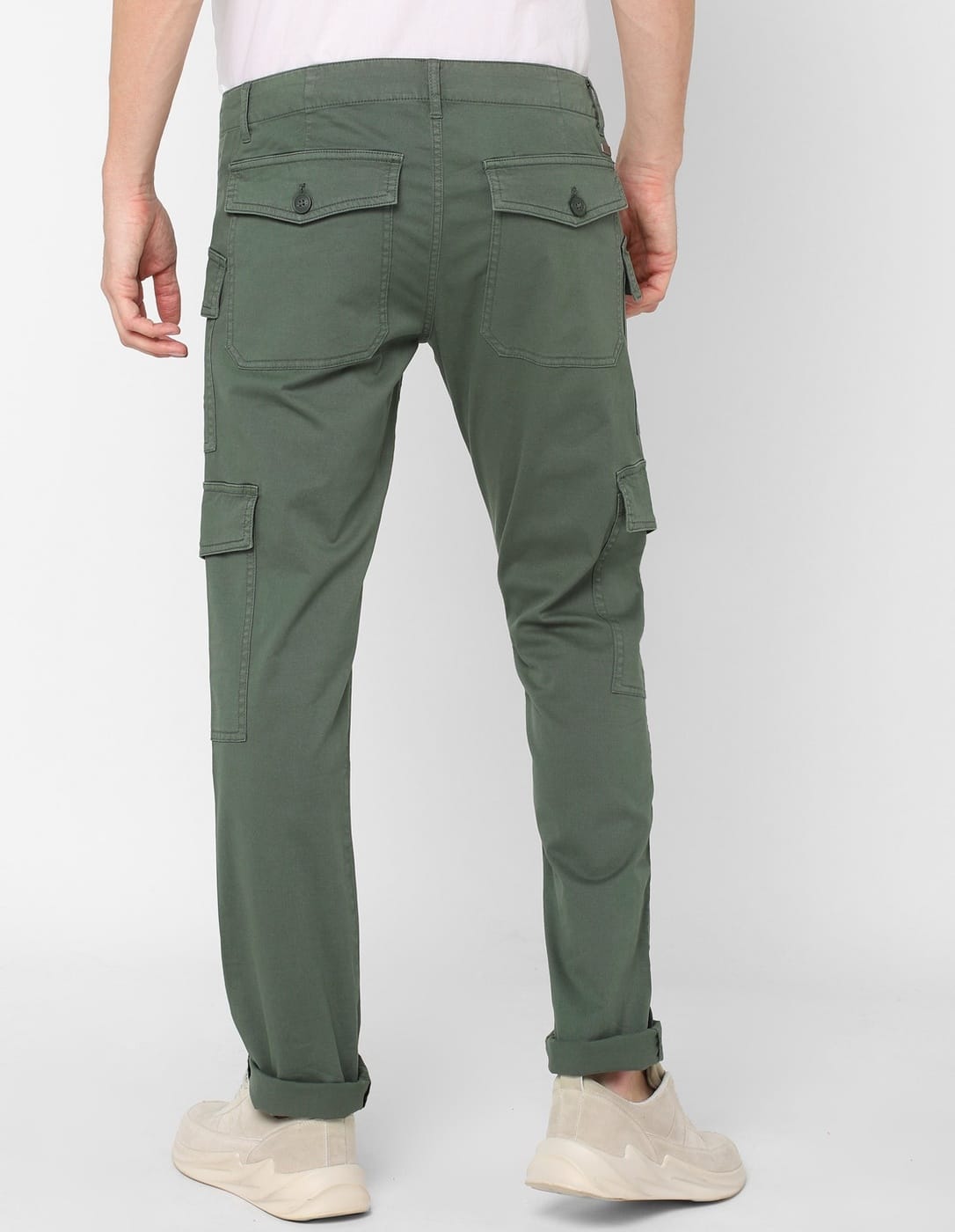 Buy Olive Green Trousers & Pants for Men by ARMANI EXCHANGE Online