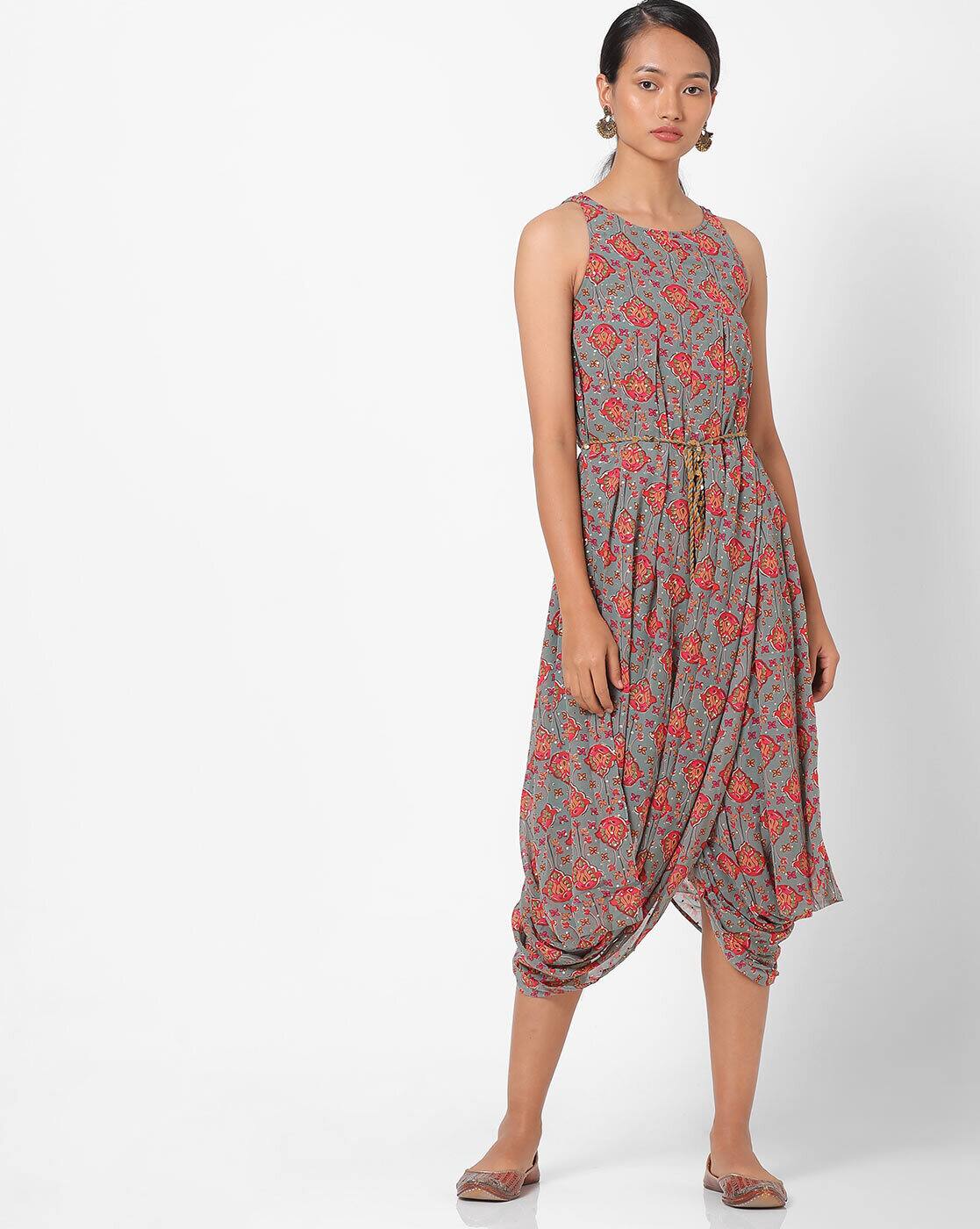 overlapping dress