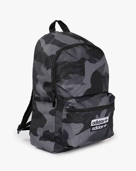 Adidas grey sales camo backpack