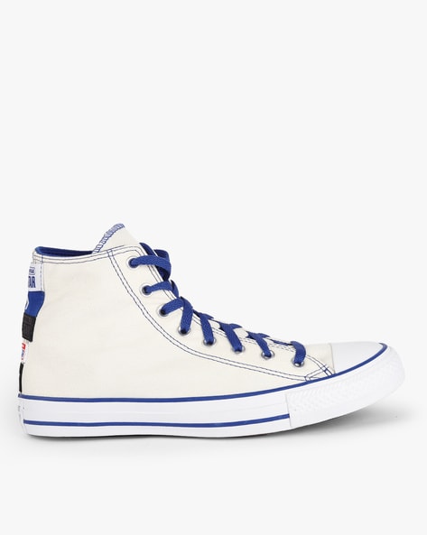 Converse Chuck Taylor All Star Canvas Back-Logo Low-Top Lace-Up Sneakers  for Kids - Black and White - 20 EU: Buy Online at Best Price in Egypt -  Souq is now Amazon.eg