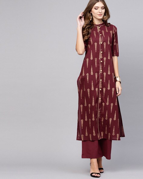 Printed Kurta Suit Set