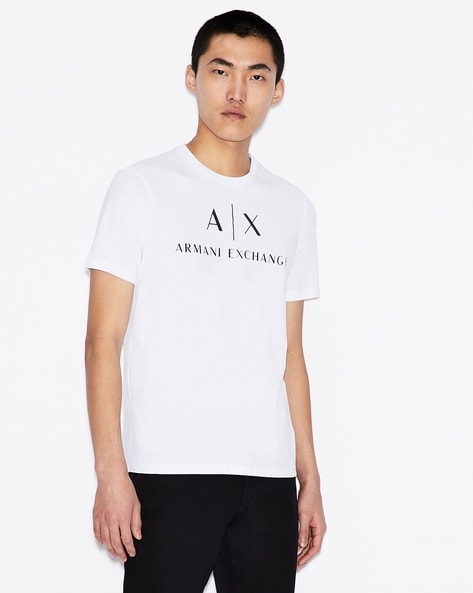 Buy White Tshirts for Men by ARMANI EXCHANGE Online Ajio