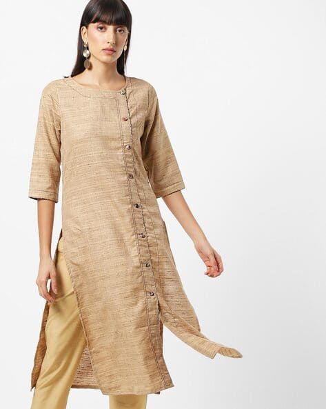 beige kurta online