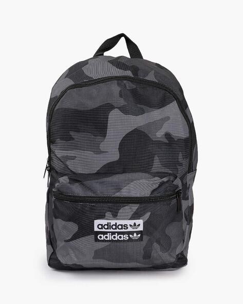 Adidas grey best sale camo backpack