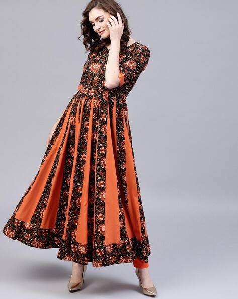 aks anarkali kurta