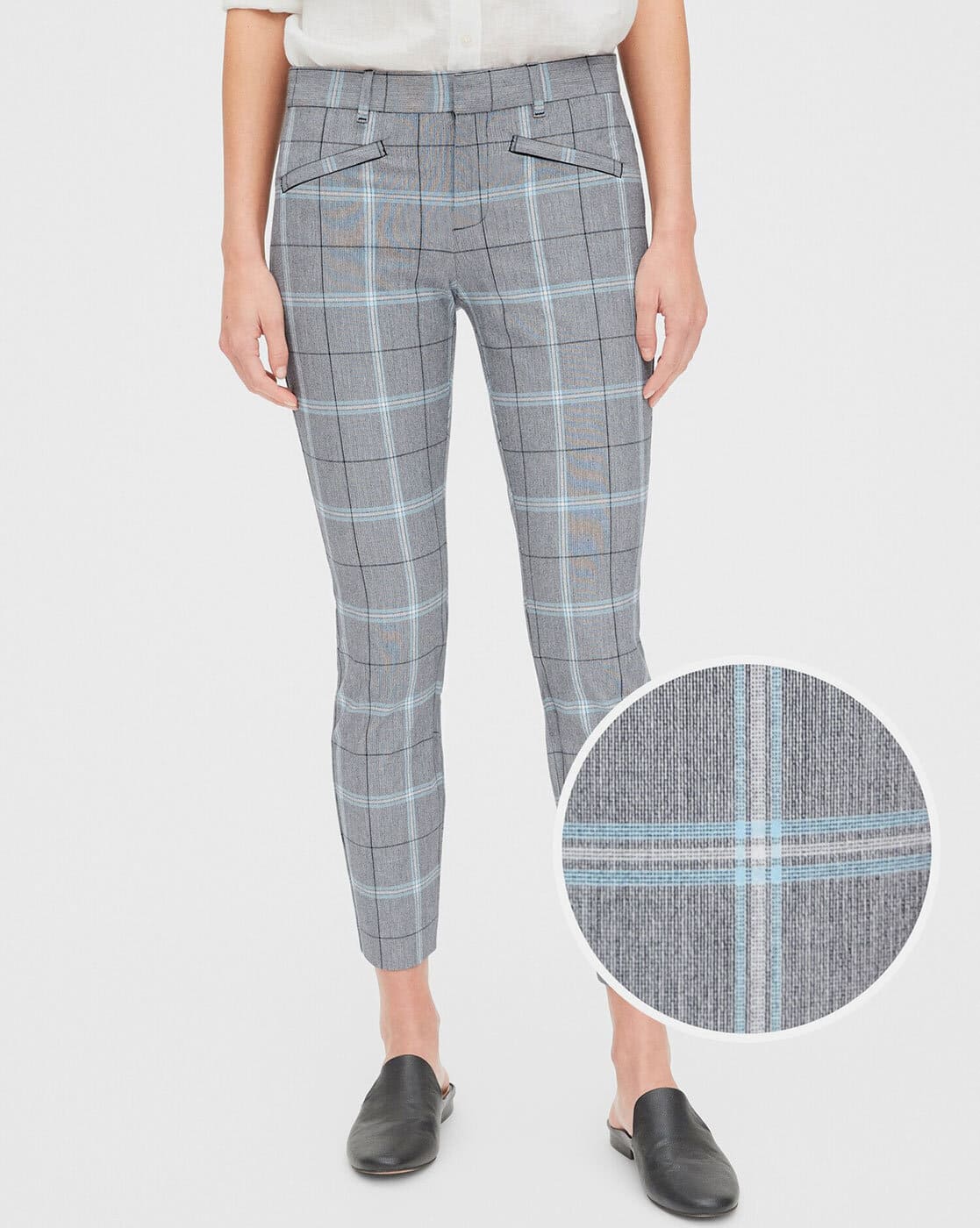 gap tartan trousers