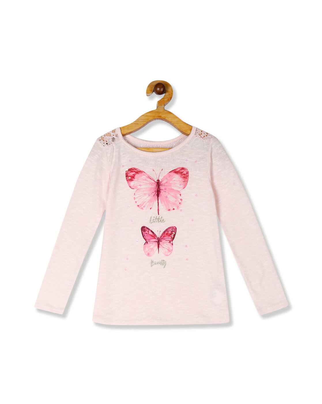 girls light pink cardigan