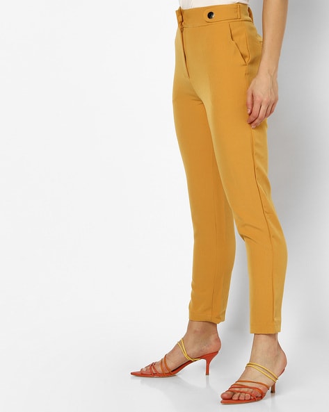 Buy Womens Trousers Yellow Tailoring Online  Next UK