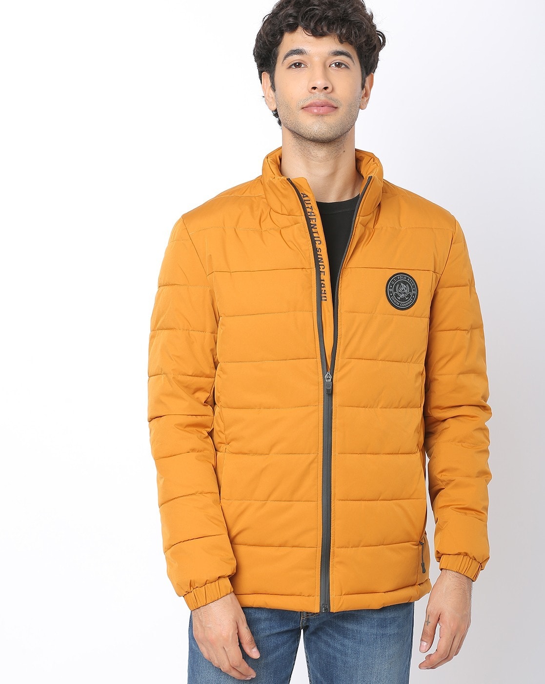 polo mens puffer jacket