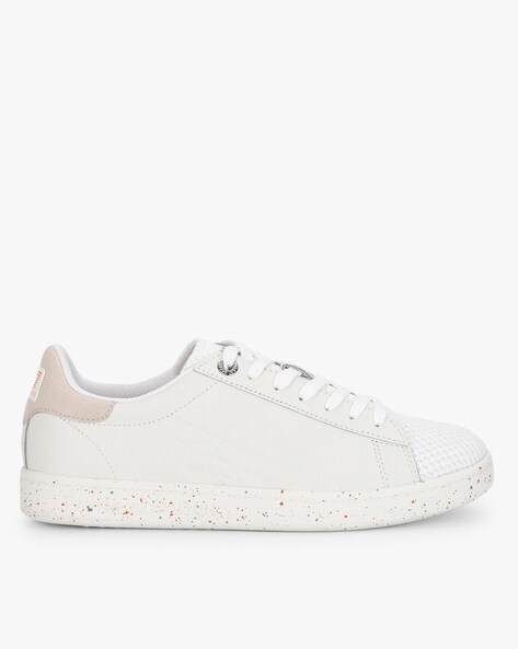 white ea7 top