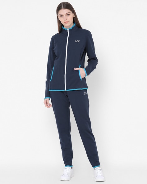 Girls on sale ea7 tracksuit