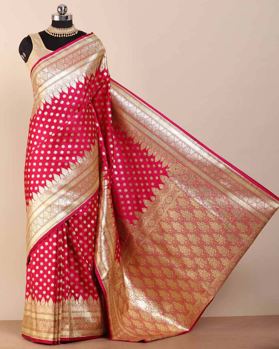 Pink shalu clearance saree