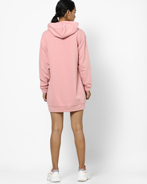 Amplified Hooded Dress with Branding