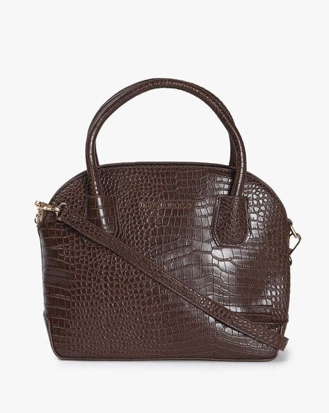 Lino Perros Textured Sling Bag with Detachable Strap
