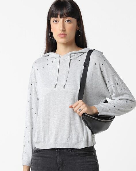 Buy Grey Sweaters & Cardigans for Women by ONLY Online