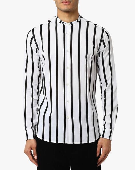 Buy EMPORIO ARMANI Striped Shirt with 