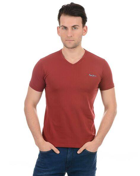 pepe jeans red t shirt