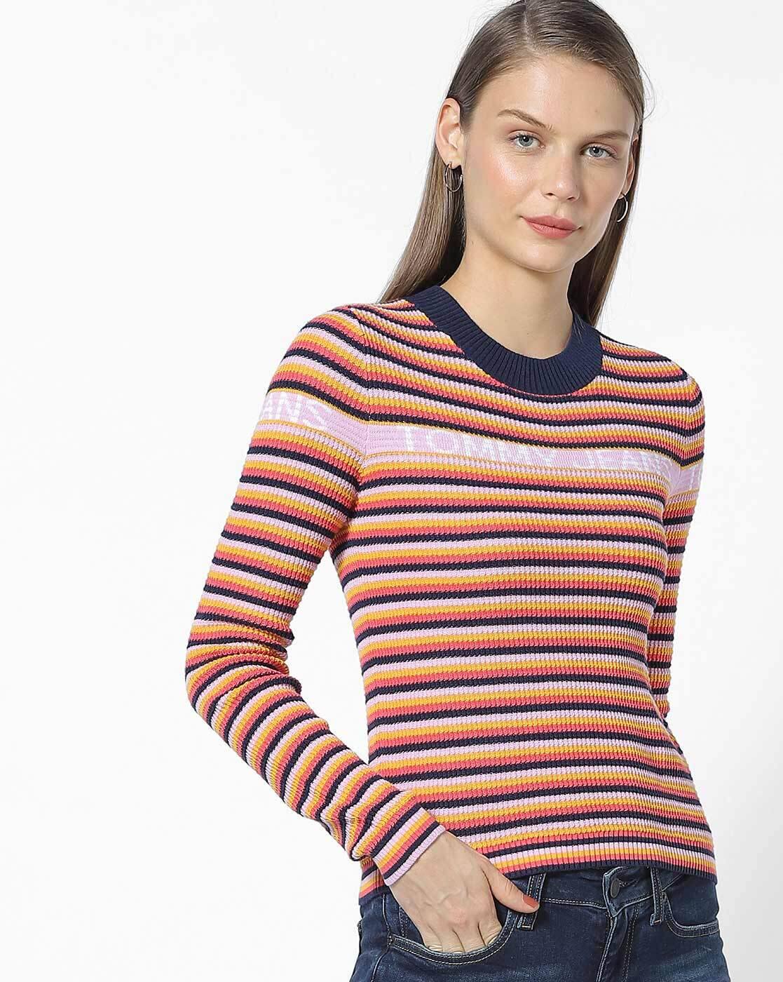 womens yellow tommy hilfiger jumper