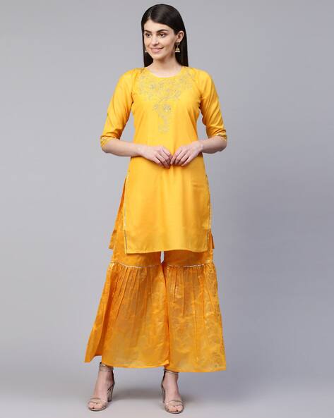 Sharara dress ajio Clearance