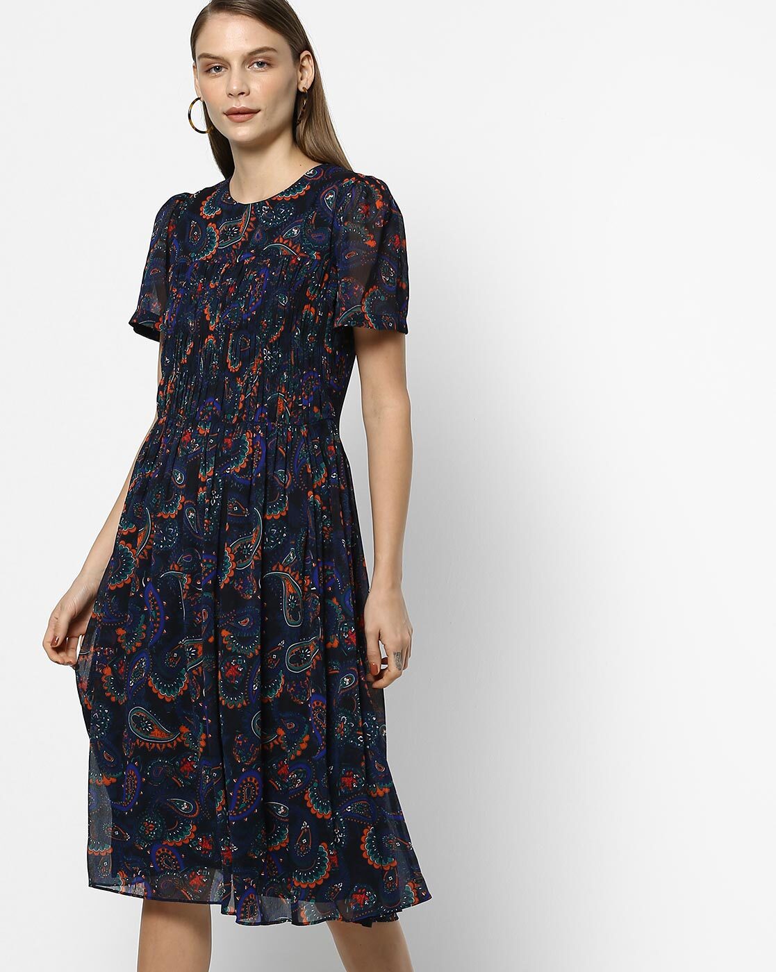 tommy hilfiger paisley dresses