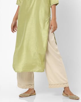 juniper Palazzo Pants with Lace Trims-picture-45