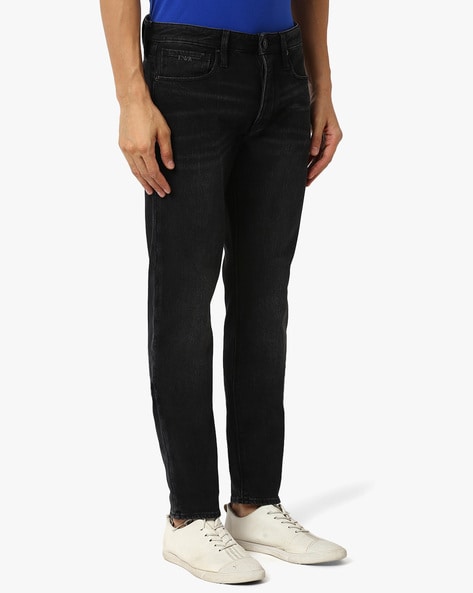 Emporio armani black on sale jeans